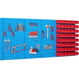 Resim Star Çelik Takım Asma Panosu Avadanlık Kutulu (2130 x 914 mm) 