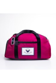 Resim Purple Moose Corp Unisex Bordo Önü Cepli Ayakkabı Bölmeli Geniş Bavul Seyahat Gym Fitness El ve Spor Çantası 