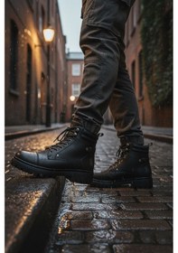 Resim U.s. Polo Assn. Rd Polarlı Günlük Fermuarlı Erkek Bot 867800000770 01 Siyah Siyah 