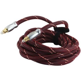 Resim Powermaster Optik Kablo 5Metre Örgülü Metal Kutulu 