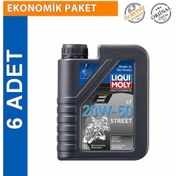 Resim Liqui Moly 20W-50 4t Basic Street 1 L Motosiklet Yağı (6 Adet) ( 