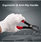 Resim Pazly Otomobil Çıtçıt Penseleri - Honda, Toyota, Gm İçin 80 Metal Çıkarıcı Alet - Kırmızı, 18,2 Cm, Otomotiv Aksesuarı 