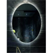 Resim Dnr-Mirror50xDnr-Mirror 70 cm Buğu Yapmayan Dokunmatik Tuşlu Beyaz Ledli Elips Banyo Aynası 