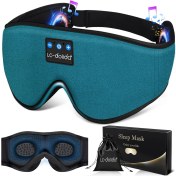 Resim Lc-Dolida 3D Uyku Maskesi - Bluetooth Kablosuz Müzik - Mavi 