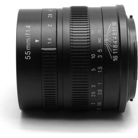 Resim 7artisans 55mm F/1.4 APS-C Manual Fixed Lens (Sony E-mount) 