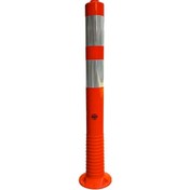 Resim İleri Trafik Delinatör 100 x 10 cm TPU - Soketli, Esnek Duba 