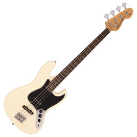 Resim Vintage V49 Coaster 4 Telli Bas Gitar - Vintage White 