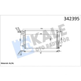 Resim Klima Kondenseri Vw Polo-audı A1-a1 Sportback-seat Ibıza 5-toledo 4 Al-al 6r0820411d 6r0820411 6r0820411h 