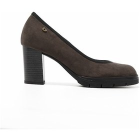 Resim Topuklu/ Stiletto Kadın 483700ds Donna Serena 3700ds Camoscio Taupe Camoscio Taupe 