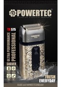 Resim Powertec TR-575 Profesyonel Günlük Sakal Tıraş Makinesi + Yedek Başlık 