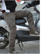 Resim Tech90 Amanos Kevlar Kot Korumalı Motorcu Pantolonu 