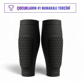 Resim Fencuts™ ProShield Elite Tekmelik - Siyah / M (11 - 13 Yaş) 