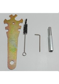 Resim 4 Parça Bisiklet Tamir Servis Seti 12 in 1 Anahtar Set 