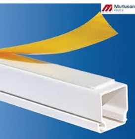 Resim Kablo Kanalı Mutlusan Yapışkanlı Olçü Seçmeli 10Metre 