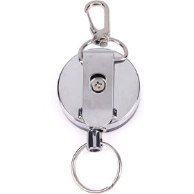 Resim hiçdurmaal Anahtar Kancalı Metal Ipli Yaka Kartı Için 4 Cm Yoyo Anahtarlık 1 Adet 