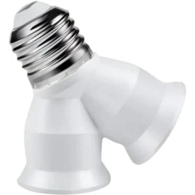 Resim River ‎monte Lua E27 Duy Çoğaltıcı (Tek Duydan Çift E27 Lamba Bağlantısı) 