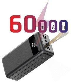 Resim Sprange SR-P8 60000mAh LCD Ekran Portable Fast Charger PowerBank 