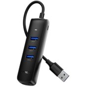 Resim Ugreen 4 Portlu USB 3.0 Çoklayıcı HUB Adaptör 25 cm Siyah 