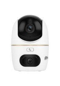 Resim Dh-hpt1339dd-stw-3e2 3+3mp Indoor Wi-fi Dual-lens Pan & Tilt Camera 