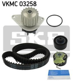 Resim SKF VKMC03258 TRİGER EKSANTRİK GERGİ SETİ + SU POMPASI 206 207 03 