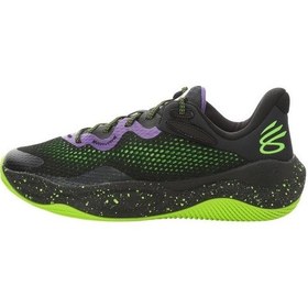 Resim A3027636-500-500 Under Armour Curry Splash 24 Erkek Spor Ayakkabı Siyah A3027636-500-500 Siyah 
