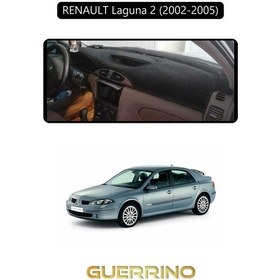 Resim Renault Laguna 2 2002-2005 Torpido Koruma Halısı Siyah Kenar 