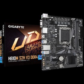 Resim GIGABYTE H610M S2H V3 DDR4 3200MHZ M.2 HDMI 1700P 