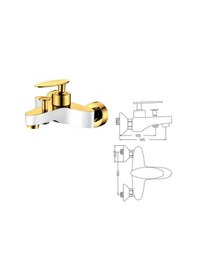 Resim Gms Pera Mix Banyo Bataryası Altın 