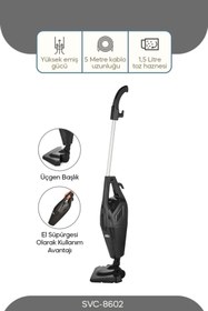 Resim SİNBO SVC-8602 DİKEY ELEKTRİKLİ SÜPÜRGE 