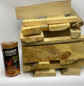 Resim 50 Kg Soba.Şömine Kuru Doğal Odun Parçası 