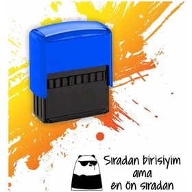 Resim Sıradan Birisiyim Ama En Ön Sıradan Özel Tasarım Siyah Kaşe Diğer 
