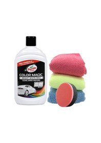 Resim Turtle Wax Renkli Cila Beyaz 3 Adet Mikrofiber Bez Sünger 
