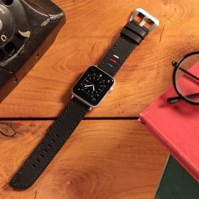 Resim VAGAVE Apple Watch 10 11 42mm 46mm Ultra 1 2 3 49mm Deri Kordon 38 mm 40mm 41mm 42mm 44mm 45mm 49 mm ultra 