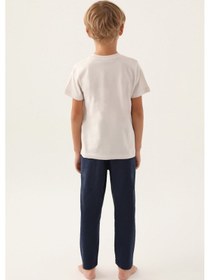 Resim Arnetta Home Taş Erkek Çocuk Pijama Takımı 5274-42741 Taş 