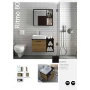 Resim Ritmo Banyo Dolabı 80 cm 