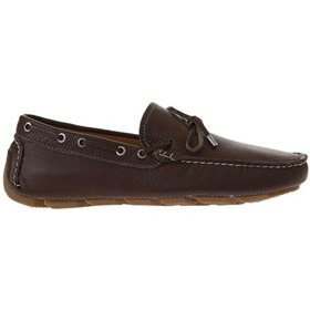 Resim BUENO Shoes Kahverengi Flotter Deri Erkek Loafer 05ms2023 