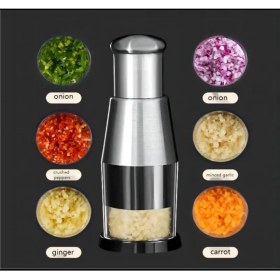 Resim Çok Fonksiyonlu Sebze Kesici Sarımsak Kesici 