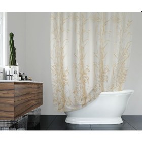 Resim Zethome Günce Banyo Duş Perdesi 6932 Çift Kanat 2x100x200 Çok Renkli 