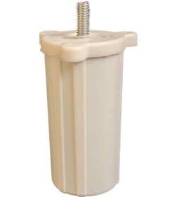 Resim Orta Koltuk Kanepe Baza Destek Ayağı Tek Beyaz 10 cm 5/16 Vida 