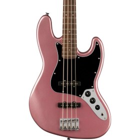 Resim Squier Affinity Series Jazz Bass 4 Telli Bas Gitar - Burgundy Mist / Indian Laurel 