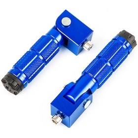 Resim Teltree Katlanır M3 Maymun Elektrikli Bisiklet Ayaklığı - 8mm Evrensel Kaymaz Alüminyum Pedal Mavi 