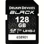 Resim Delkin Devices 128GB BLACK UHS-I V30 SDXC Hafıza Kartı 