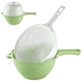 Resim Çok Amaçlı Katlı Süzgeç Renkli 