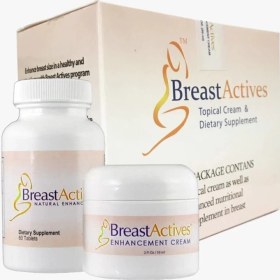 Resim Breastactives Göğüs Büyütücû, Dikleştirici, Bakım Seti 