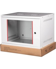 Resim CetKing 9u 19" Security Box Duvar Tipi Kabinet, Demonte, 542MM Genişlik, 400MM Derinlik, Açık Gri Renk 