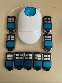 Resim WICOM Otomatik Kapenk Panjur Garaj Kapısı Alıcı Kartı Kontrol Ünitesi 9 Adet Kepenk Panjur Kumandalı Set 