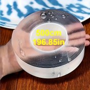 Resim Ultra-Güçlü Nano Çift Taraflı Bant, 5m Uzunluk, Plastik, Ahşap, Cam, Metal için Su Geçirmez & Yeniden Kullanılabilir Yapışkan - Ev & Ofis Kullanımı için İdeal, 0.78" ve 1.18" Genişliklerde Mevcut, Su Geçirmez Mühürleme|Dağıtıcıya Uygun|Çok Yönlü Kullanım, Su Geçirmez Bant 