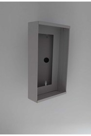 Resim Acil Pano Yeni Açılı Diafon 14x25x10,5 Zil Paneli, Metal Yön Çevirme Ve Koruma Kutusu Bej 