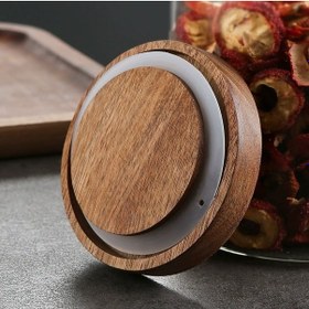 Resim Morponi Akasya Kapaklı Vakumlu Cam Erzak Kavanozu 3 Litre Mn Şeffaf 