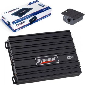 Resim Dynamat Rk-80.4 Oto Anfi Stereo 5000 Watt 4 Kanal Bass Kontrol 